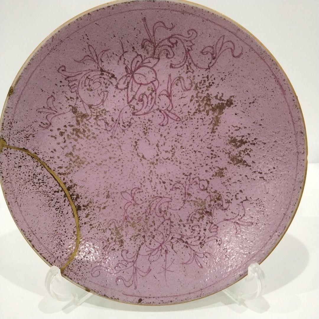 M352 清代 民国 清朝期 十錦皿 三客 中国古玩 唐物 木箱付 中国古美術