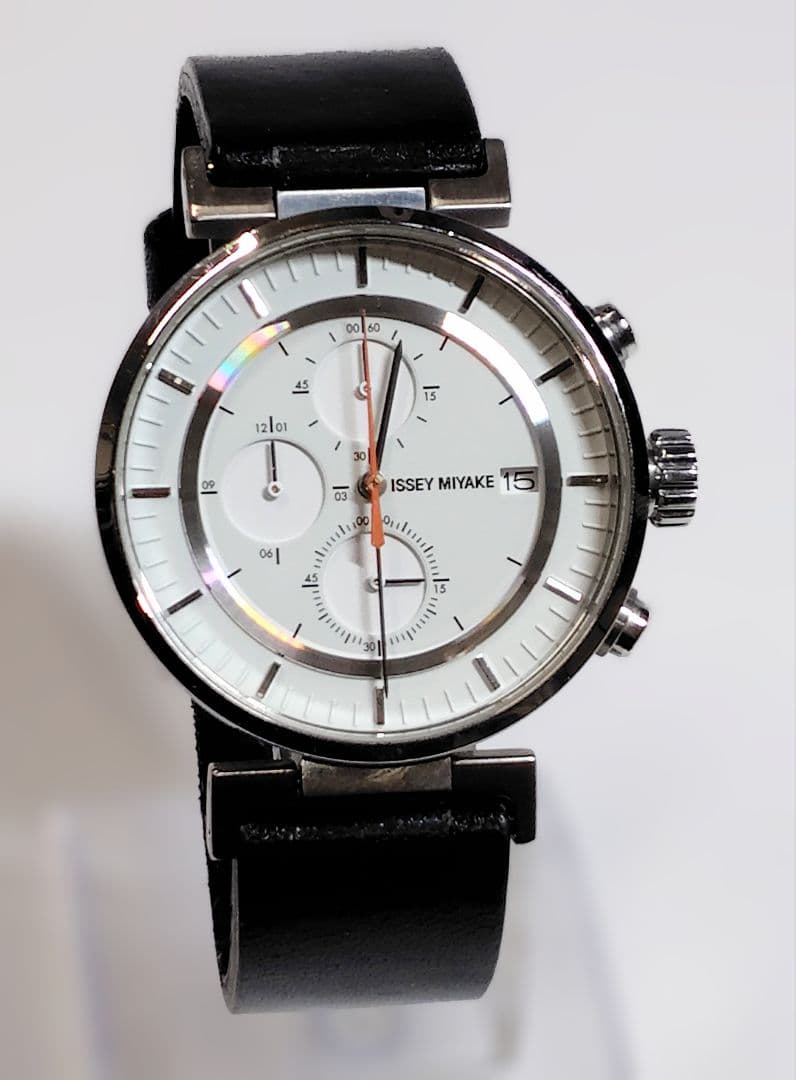 さ*ゅ様 【電池交換済】 イッセイミヤケ QｚクロノグラフVK67-0010