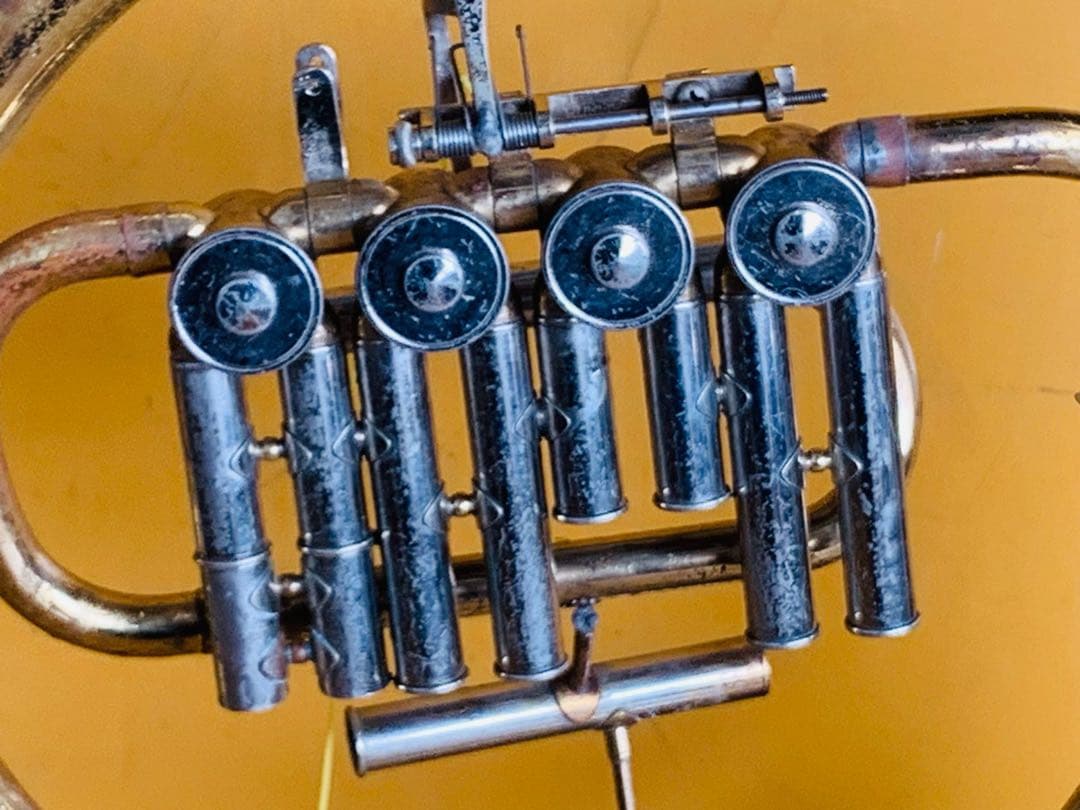 フレンチホルン 4バルブ ゴールド YHR-321