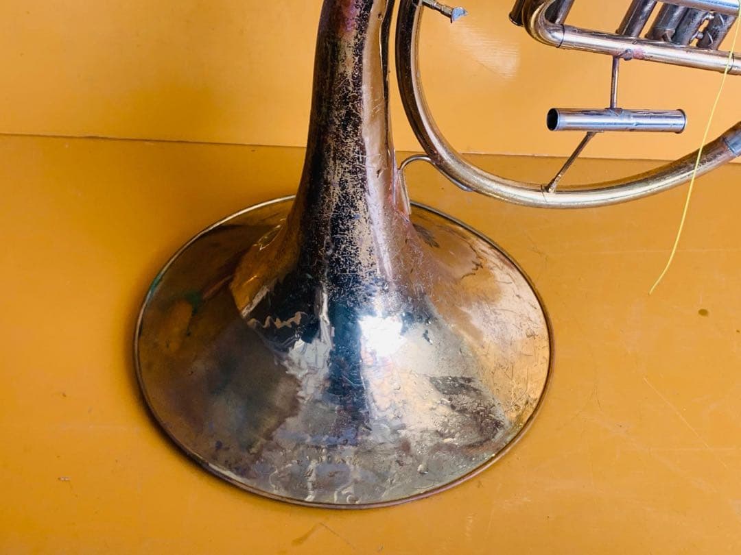 フレンチホルン 4バルブ ゴールド YHR-321