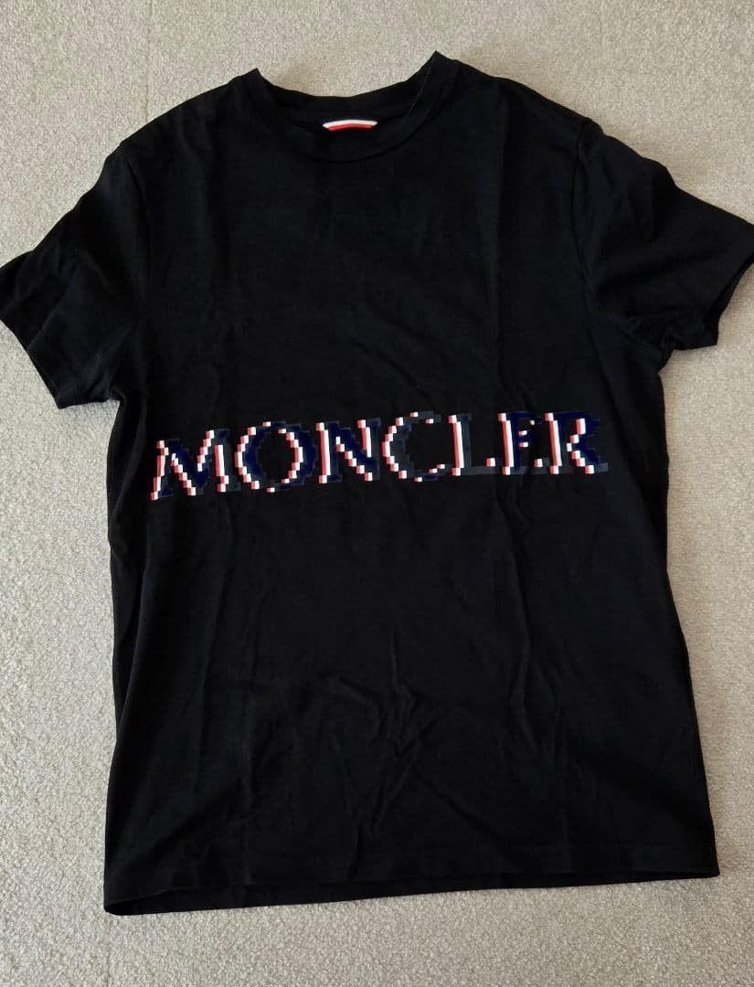 極美品！MONCLER ロゴプリント Tシャツ 1952年設立