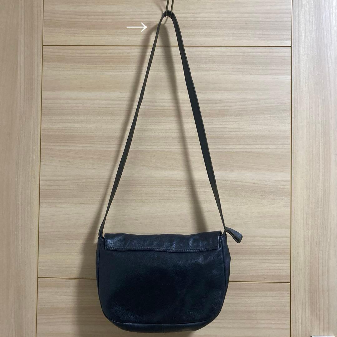 クラスカ　CLASKA \"DO\" 松澤 紀美子さんのポシェット　黒 レザー