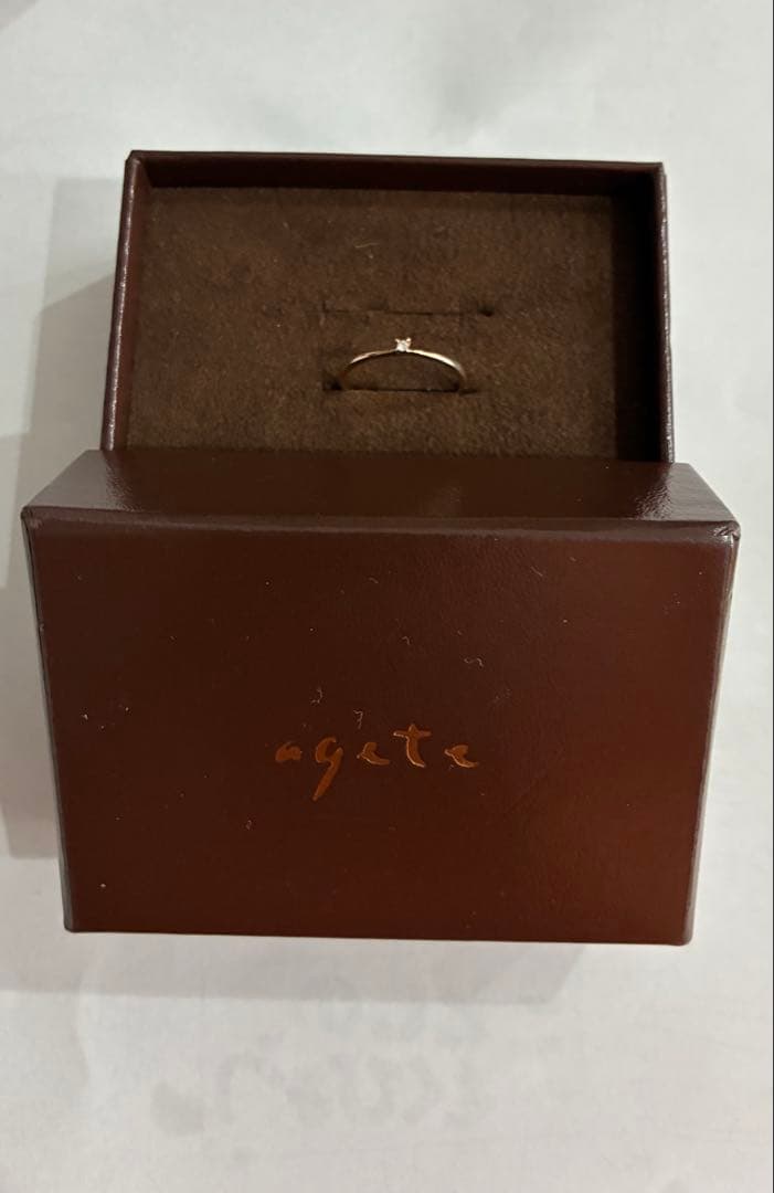 apete k10 ゴールド　ダイヤモンドリング