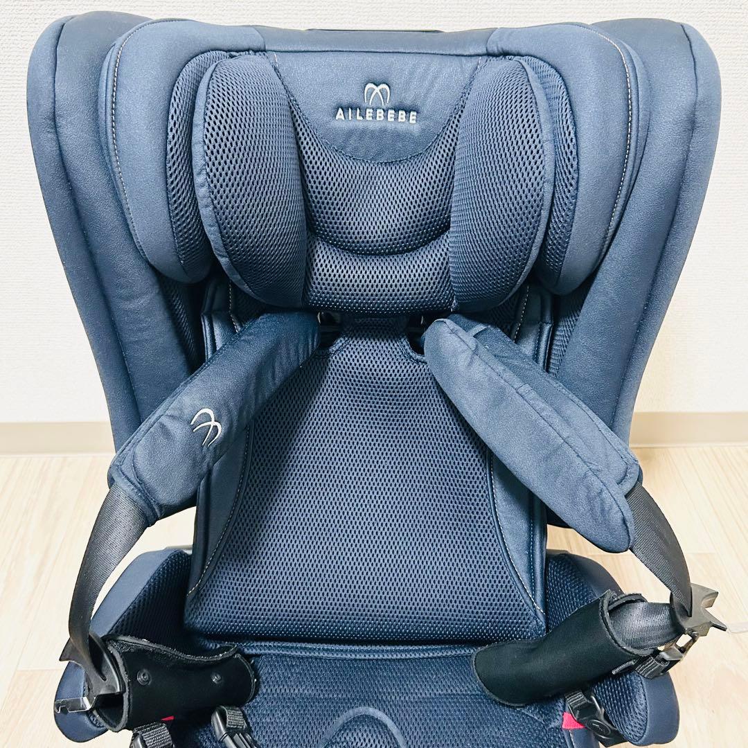 エールベベ パパット グランス グランネイビー ジュニアシート ISOFIX