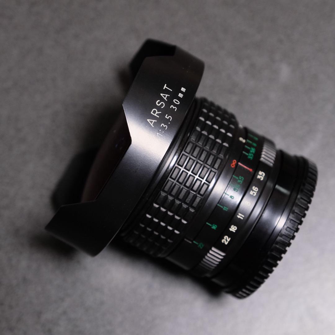 MC ARSAT 30mm f3.5 / pentacon six用 魚眼レンズ