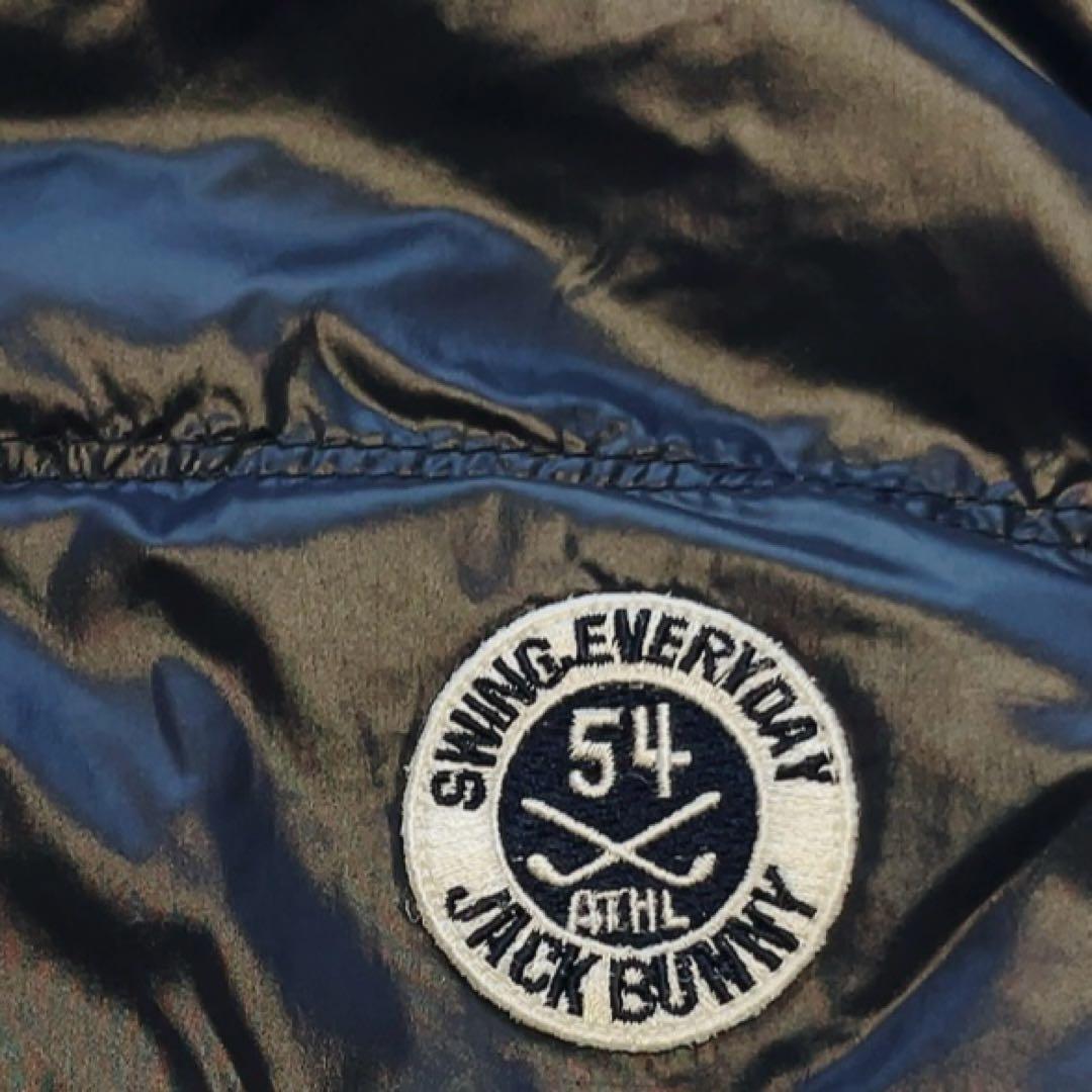 極美品　ジャックバニー　ダウン　マジックダウン　軽量　ベスト ネイビー