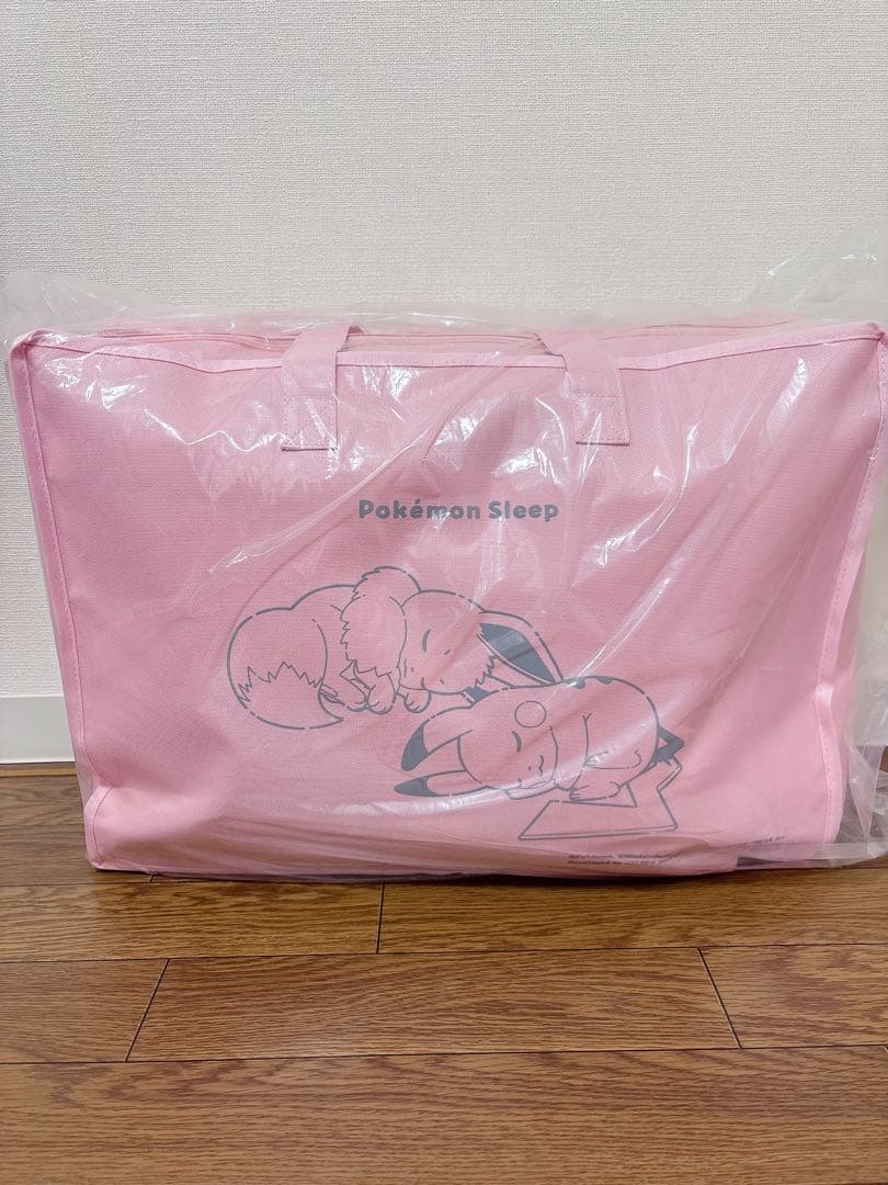 ポケモンスリープ　吸湿発熱わた入り2枚合わせブランケット・毛布　昭和西川