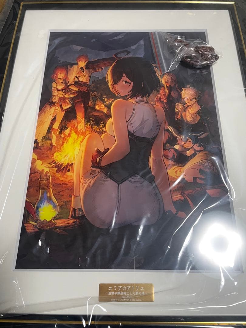 未開封】ユミアのアトリエ 複製原画 ガストショップ 希少品 シリアルあり