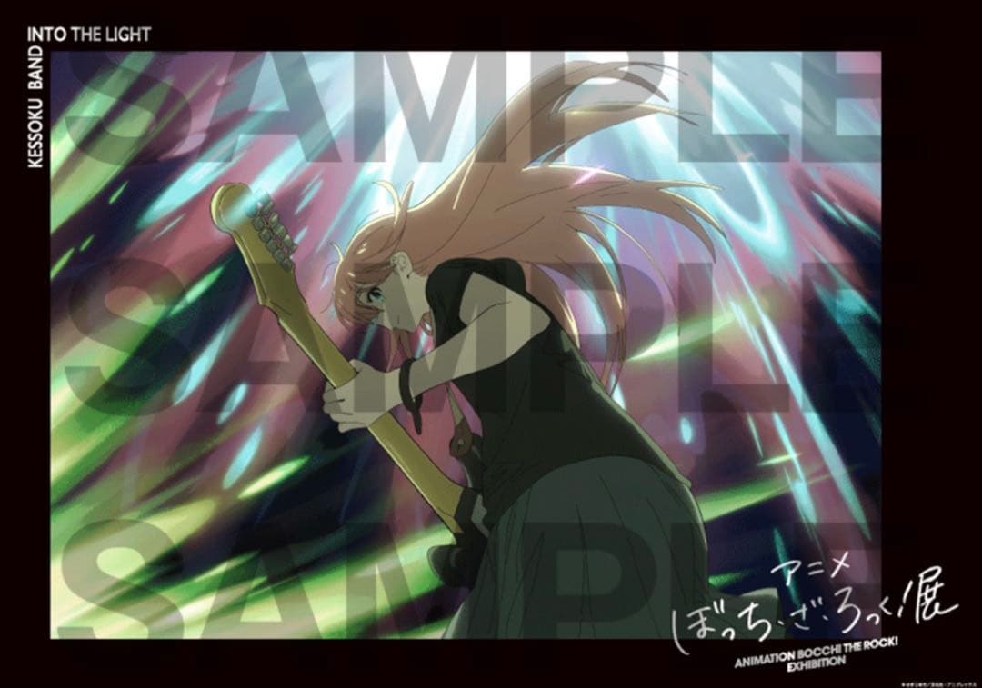 2点セット】結束バンド×中村佑介 ぼっち・ざ・ろっく！展 B2ポスター