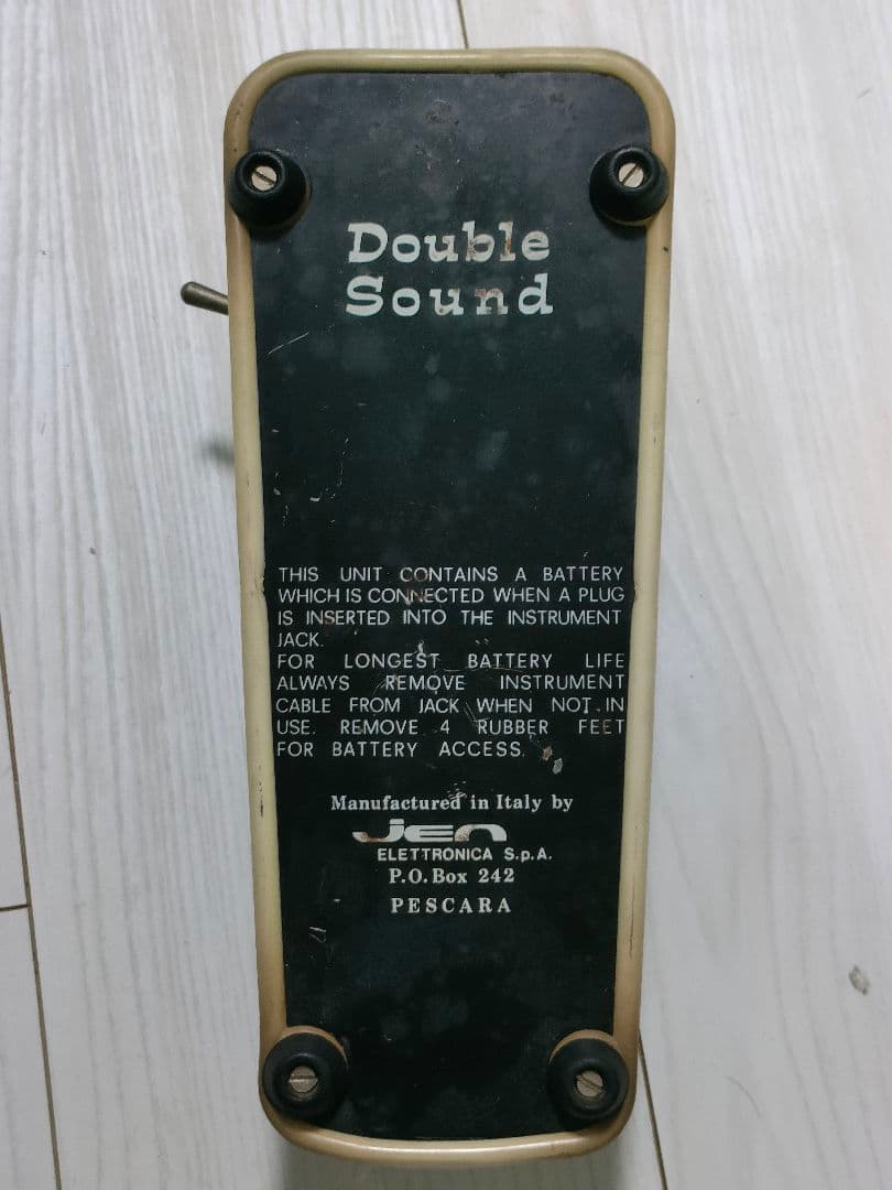 70年代 JEN Double Sound エフェクター ワウ ファズ 歪み