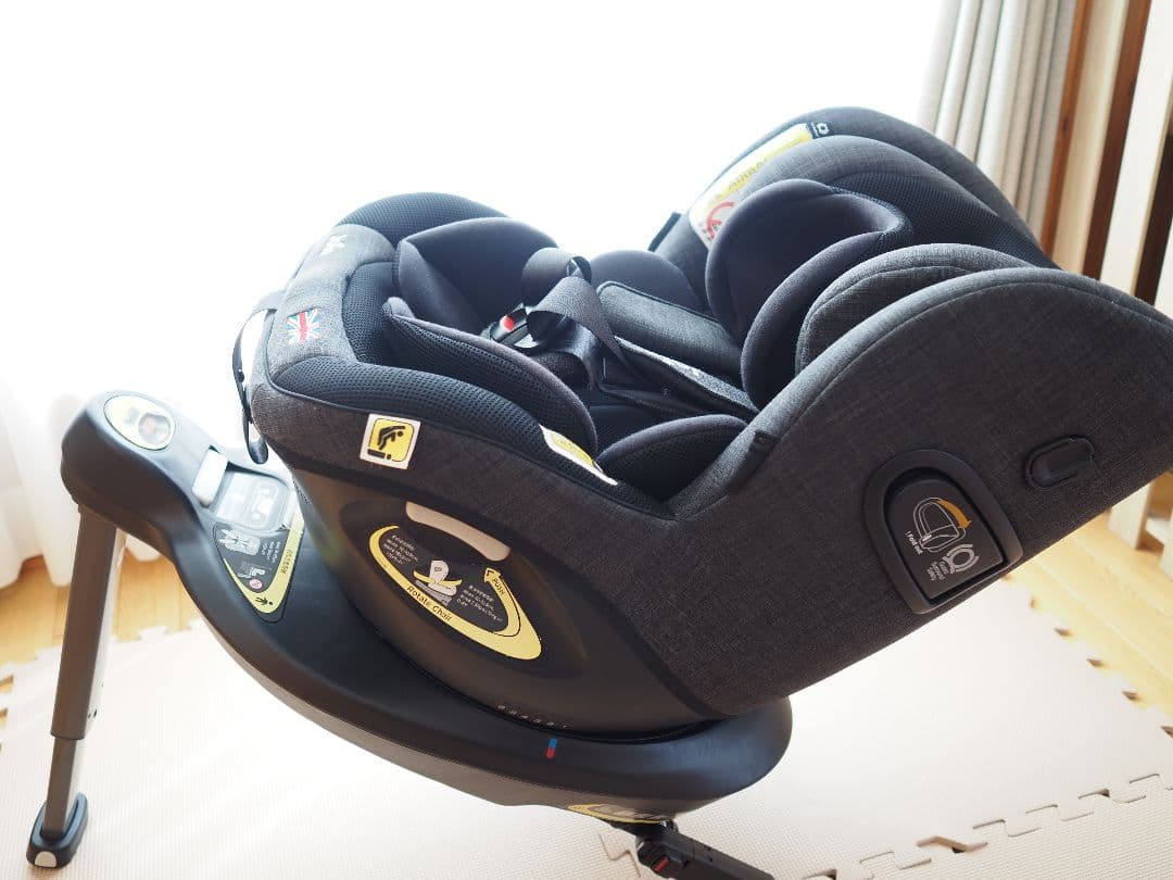 Joie チャイルドシート アイ・アーク360 キャノピー付（ブラック）