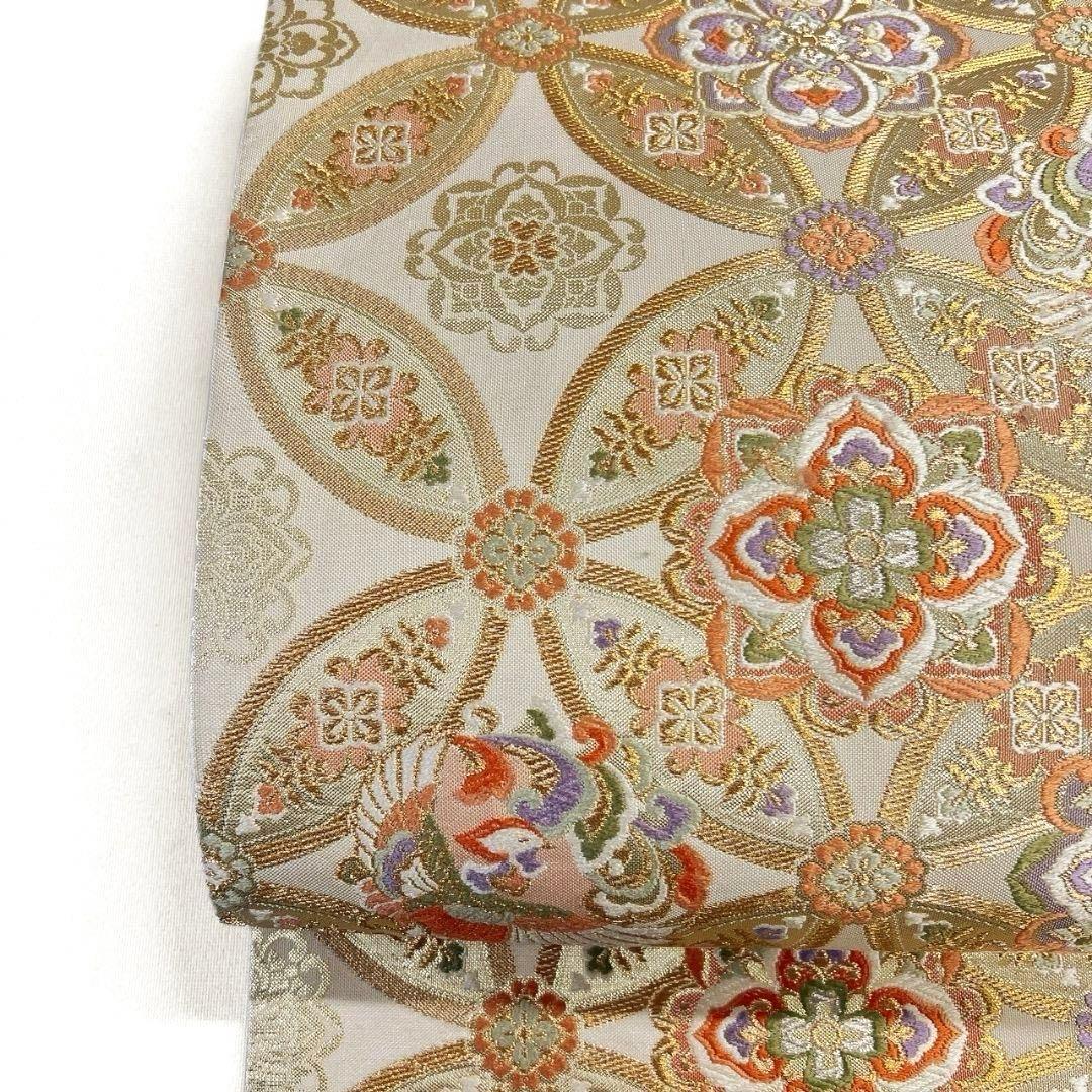 七宝 鳳凰 花菱 金糸 袋帯 着物 032a p - メルカリ