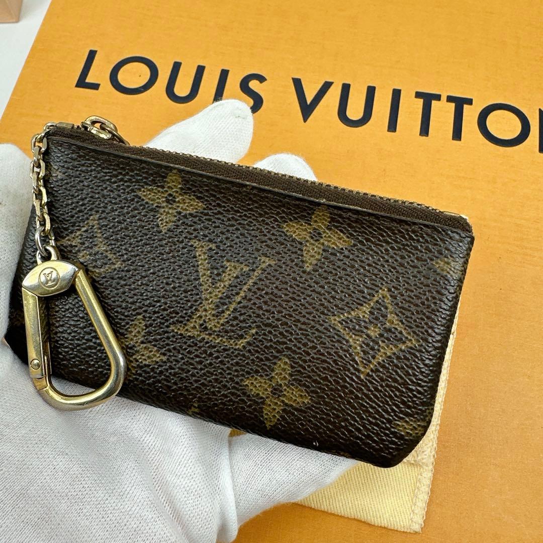 保存袋　ルイヴィトン　モノグラム　ポシェットクレ　キーケース　シリアル