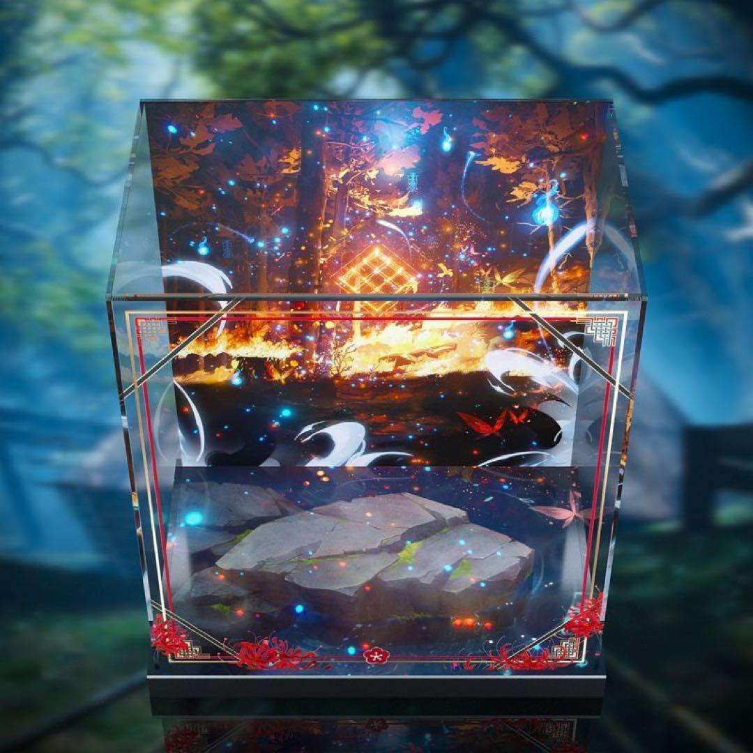 原神 胡桃 雪霁梅香Ver. 1/7 フィギュア 専用 アクリル展示ケース