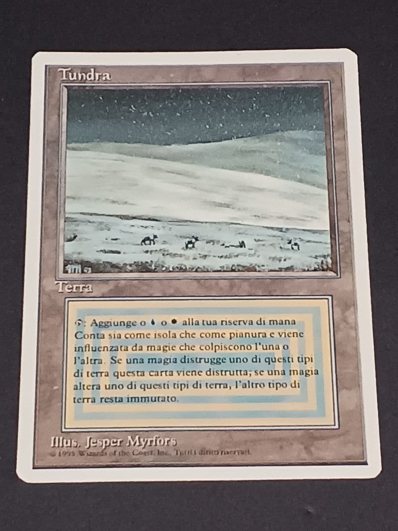 Tundra/3ED-リバイズド(イタリア語) Tundra リバイズド イタリア語版