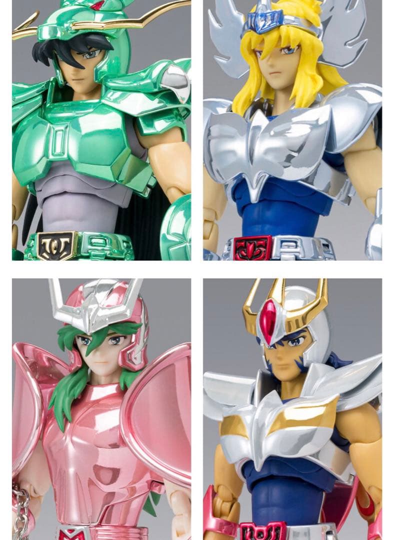 聖闘士聖衣神話 20th Anniversary Ver. 初期青銅聖衣4セット