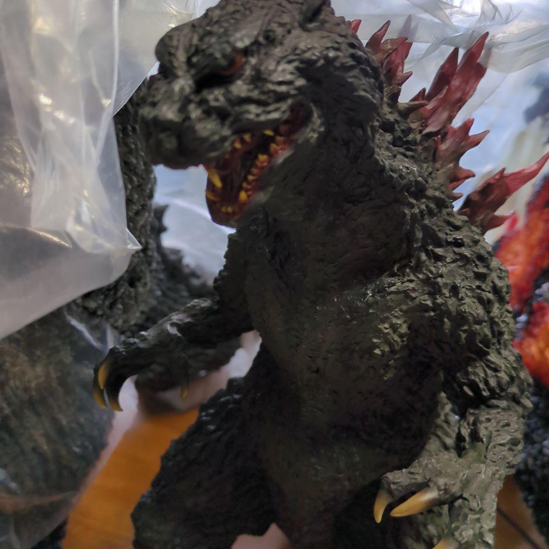 ゴジラ2000ミレニアムひな形ソフビ版メタリックレッドバジョ゙ン激安