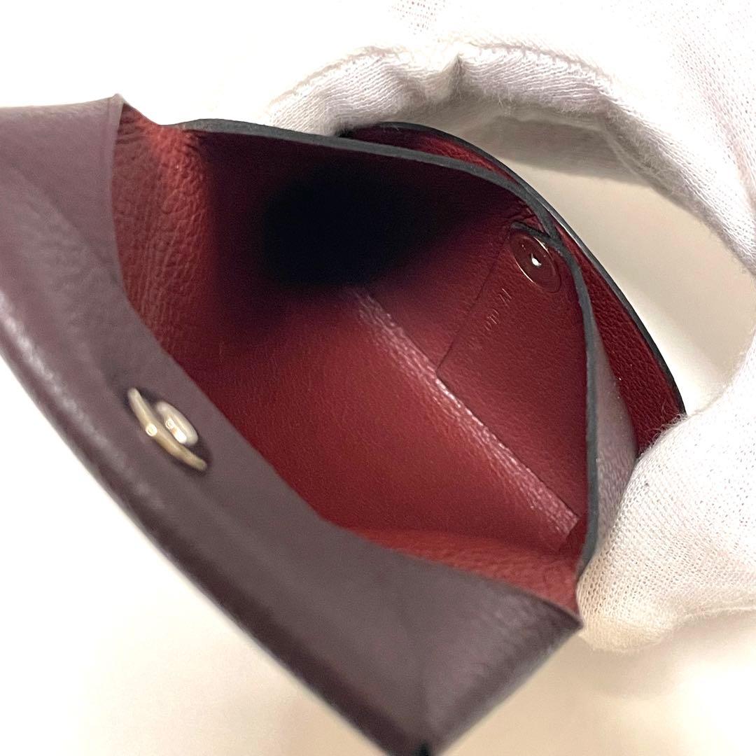 【良品】HERMES ケース バスティア ヴェルソ バイカラー