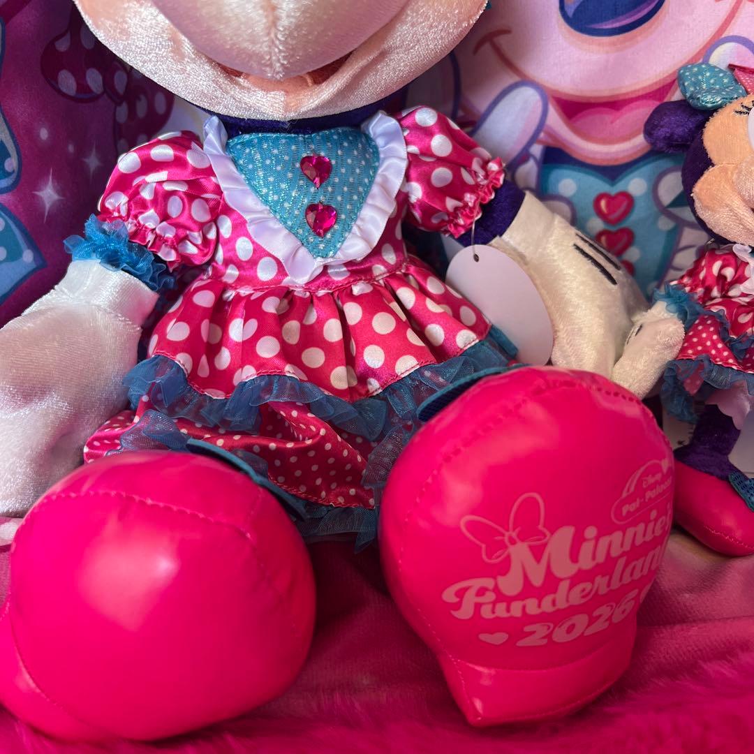 ミニーパルパルーザ/ぬいぐるみ/ぬいぐるみバッジ