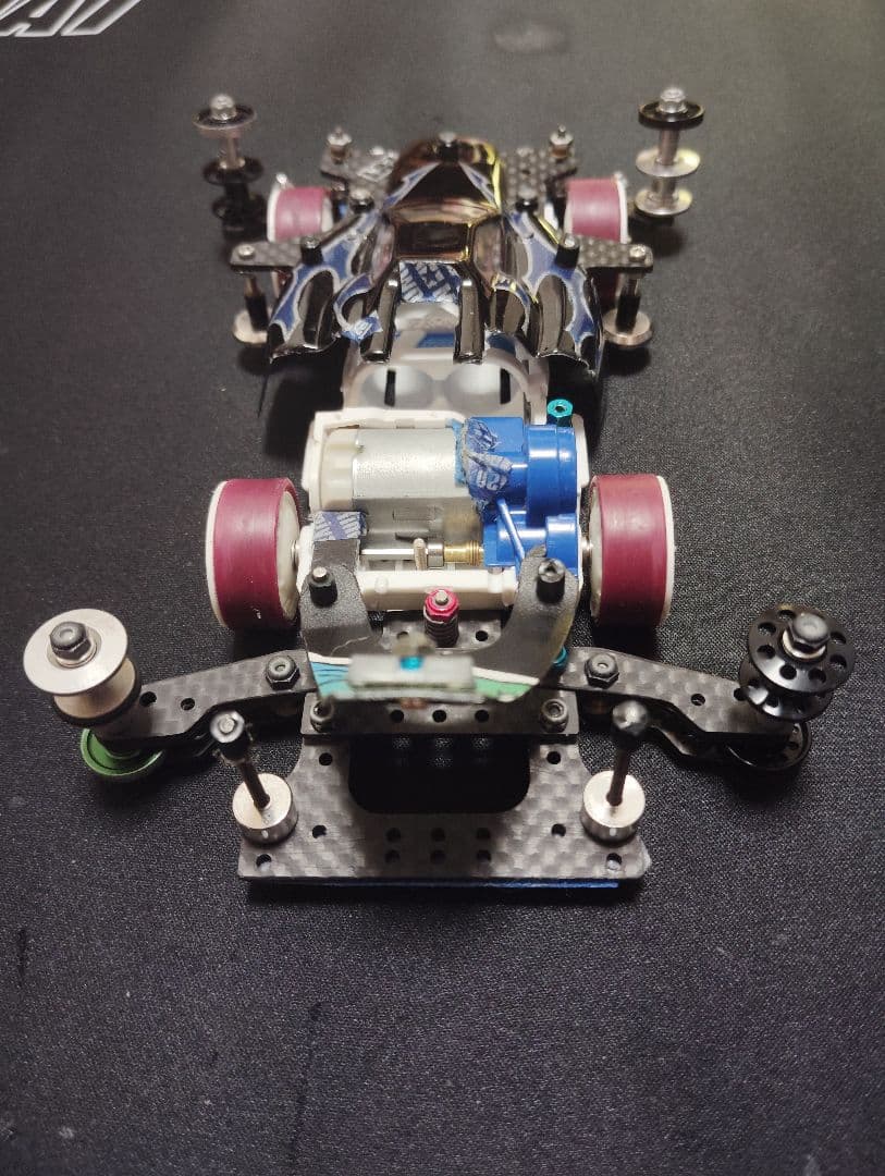 ミニ四駆 スーパー2シャーシ 完成品