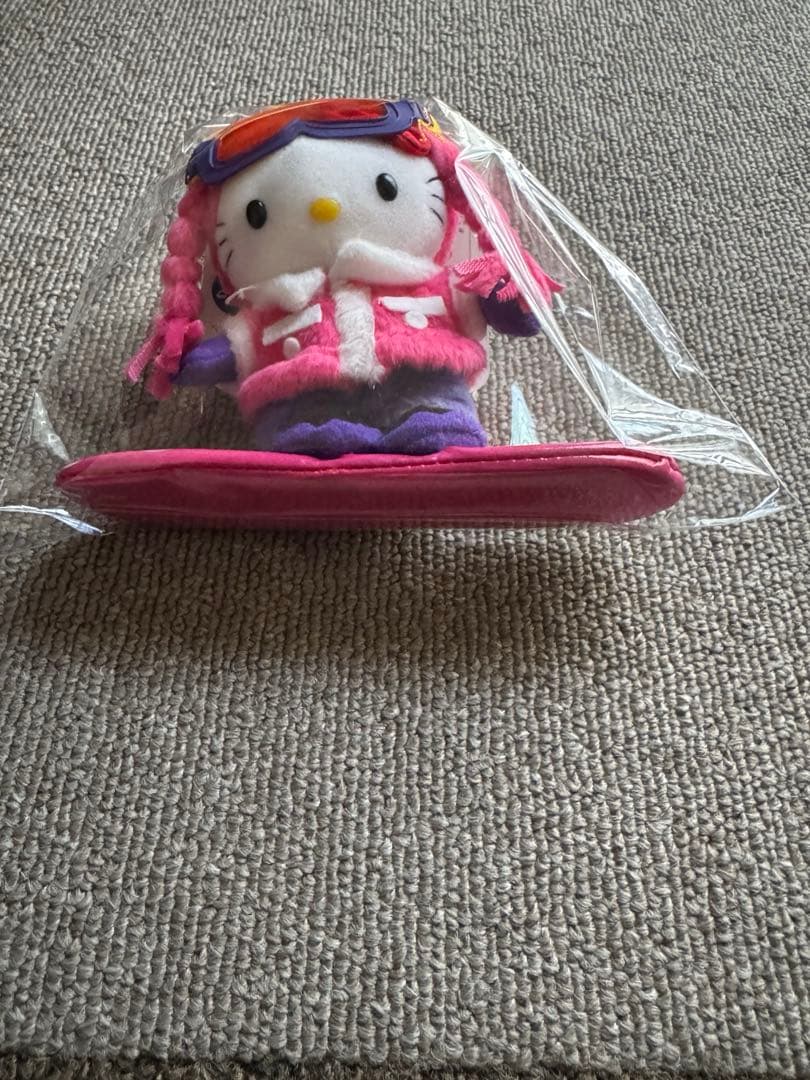 ハローキティ スノーボード マスコット2000年 希少 超レア！ ピンク