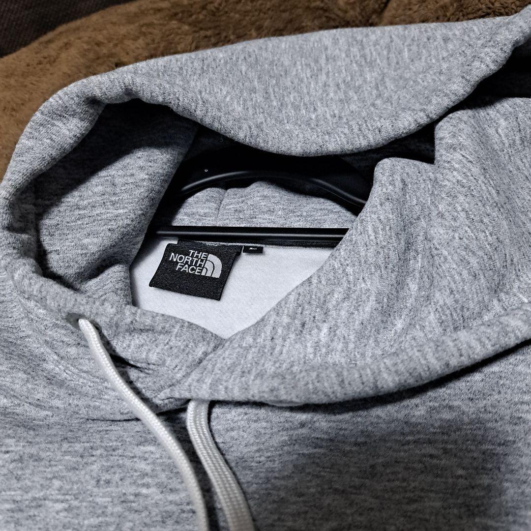 空*ん様 ノースフェイス　パーカー　グレー　 Ｌ　刺繍　THE NORTH FA