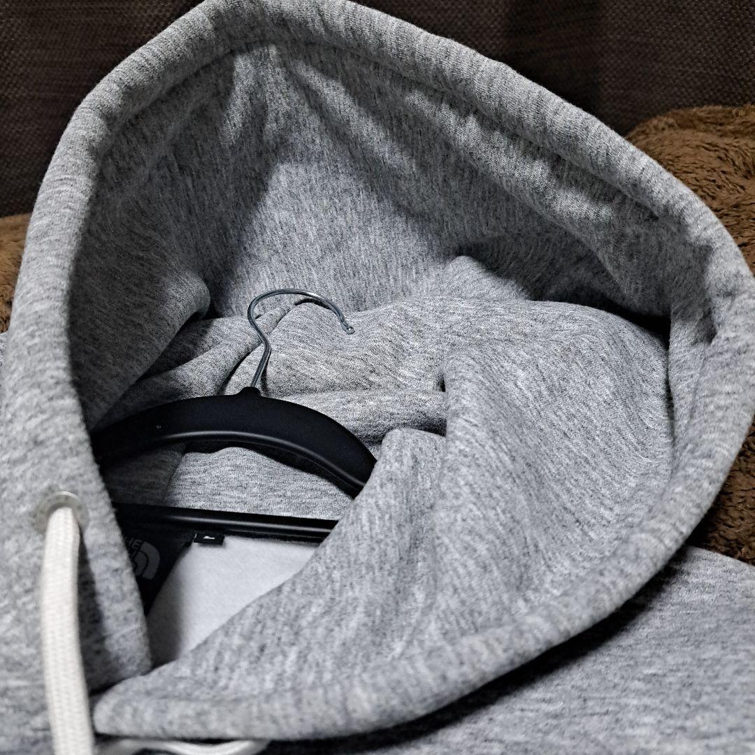 空*ん様 ノースフェイス　パーカー　グレー　 Ｌ　刺繍　THE NORTH FA