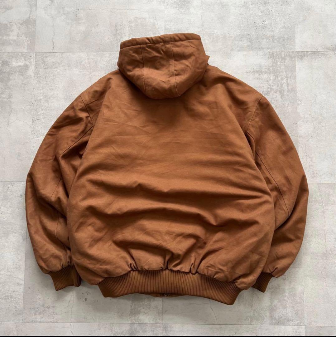 WHITE BEAR アクティブジャケット ダックパーカー 企業刺繍 - メルカリ