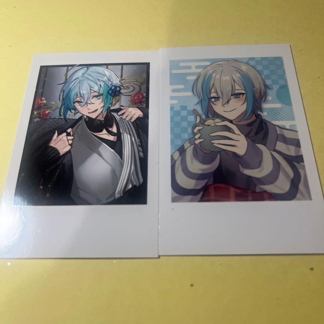 バカラ チェキ風カード しるばーな - メルカリ