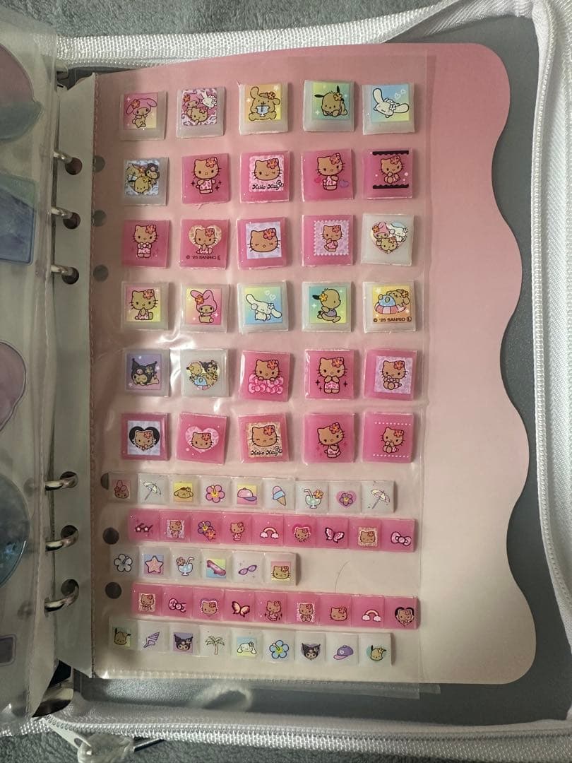 【ボンボンドロップシール多め】 シール帳　まとめ売り　完成品　3冊