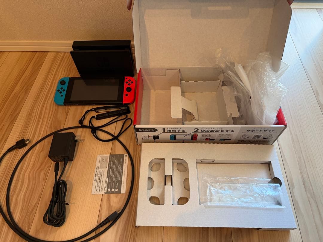 Nintendo Switch 本体 コントローラー4つ