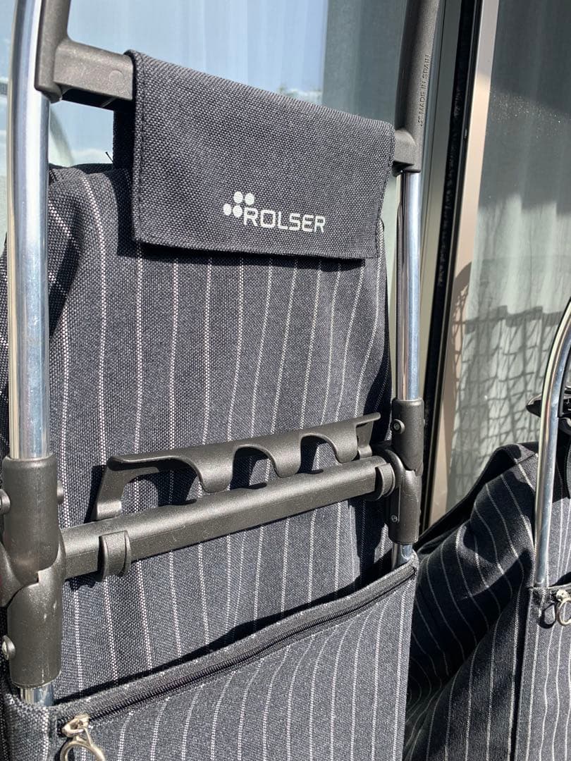 階段も登れる！ROLSERグレーストライプTHE GIGIクラシコ好き男性に是非