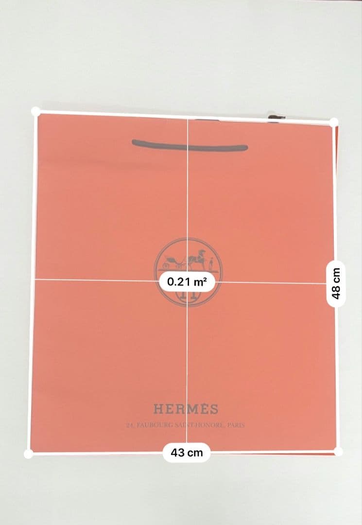 HERMES バーキンサイズショッパー×7 おまけ×1 - メルカリ