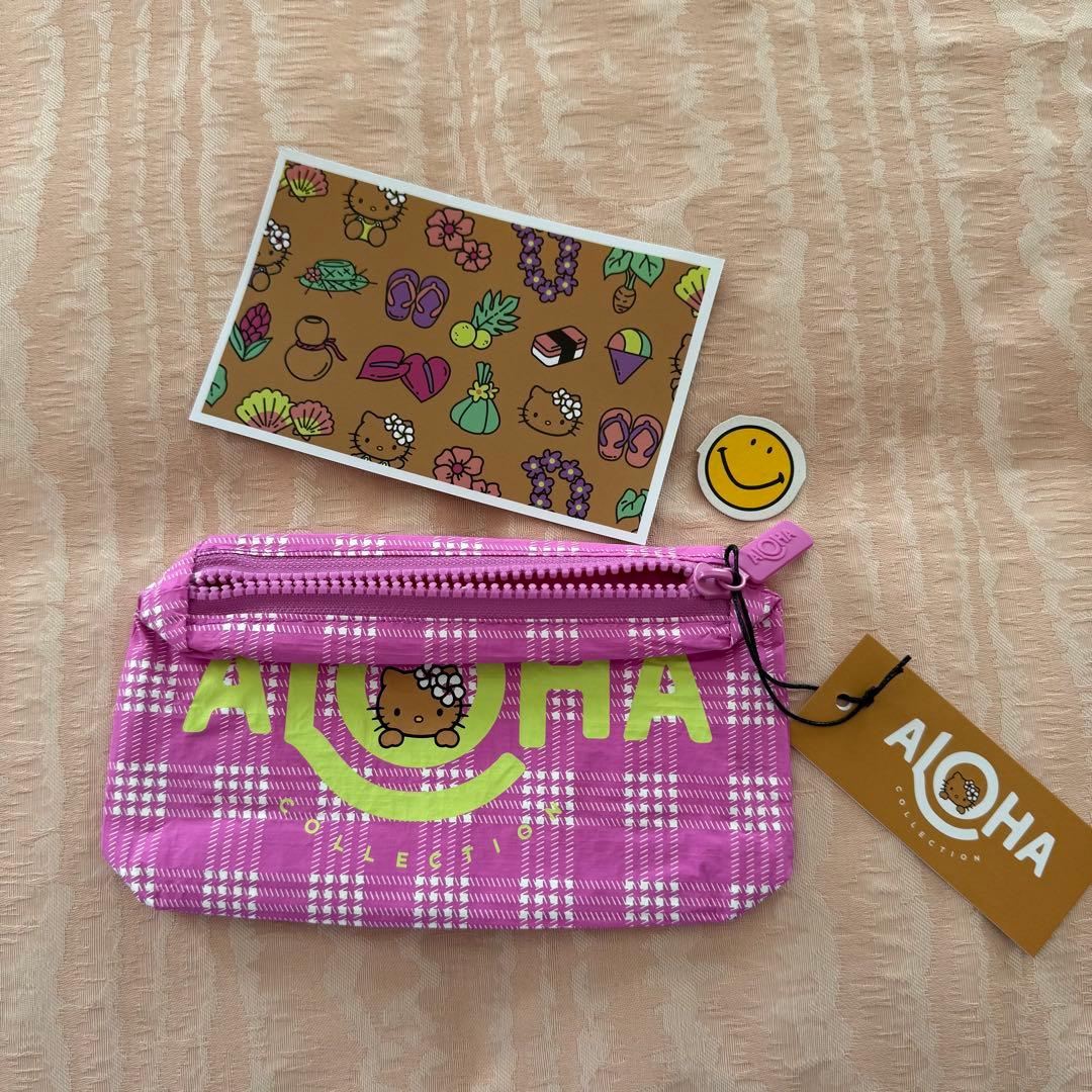 アロハコレクション ハローキティ 免税店 DFS ポーチ ハワイ限定