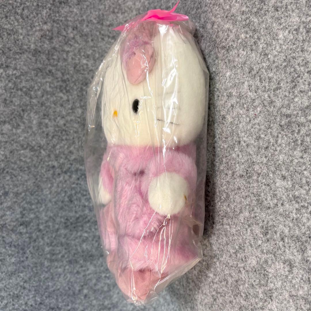 ハローキティ ドール ぬいぐるみ バックスキン コート ピンク
