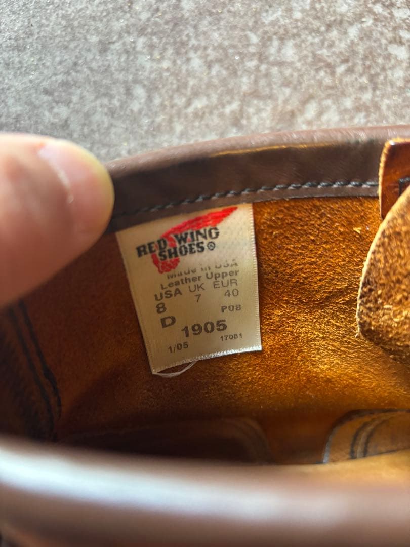 靴 REDWING 1905