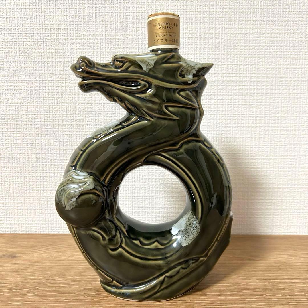 未開栓 サントリーオールドウイスキー 特級 SUNTORY 干支ボトル 辰 龍
