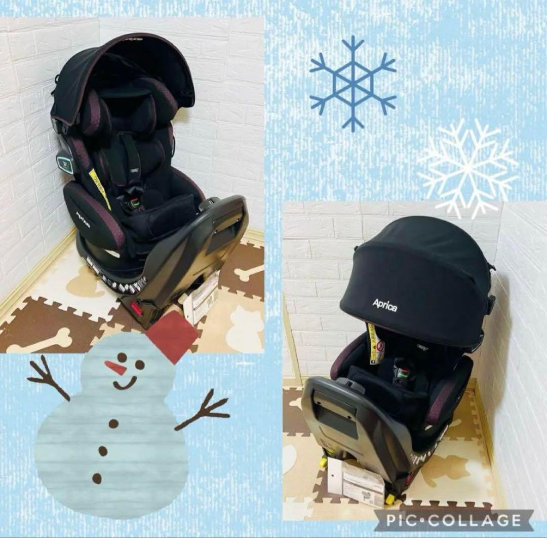 ☆極美品☆アップリカ☆チャイルドシート☆フラディアグロウISOFIX 360°
