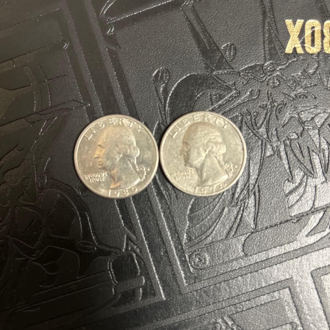 D ワシントンクォーターダラー25セント - メルカリ