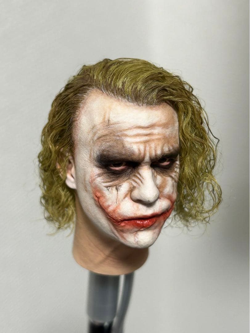 1/6 カスタム植毛ヘッド 『ダークナイト』ジョーカー 審問顔Ver1.0