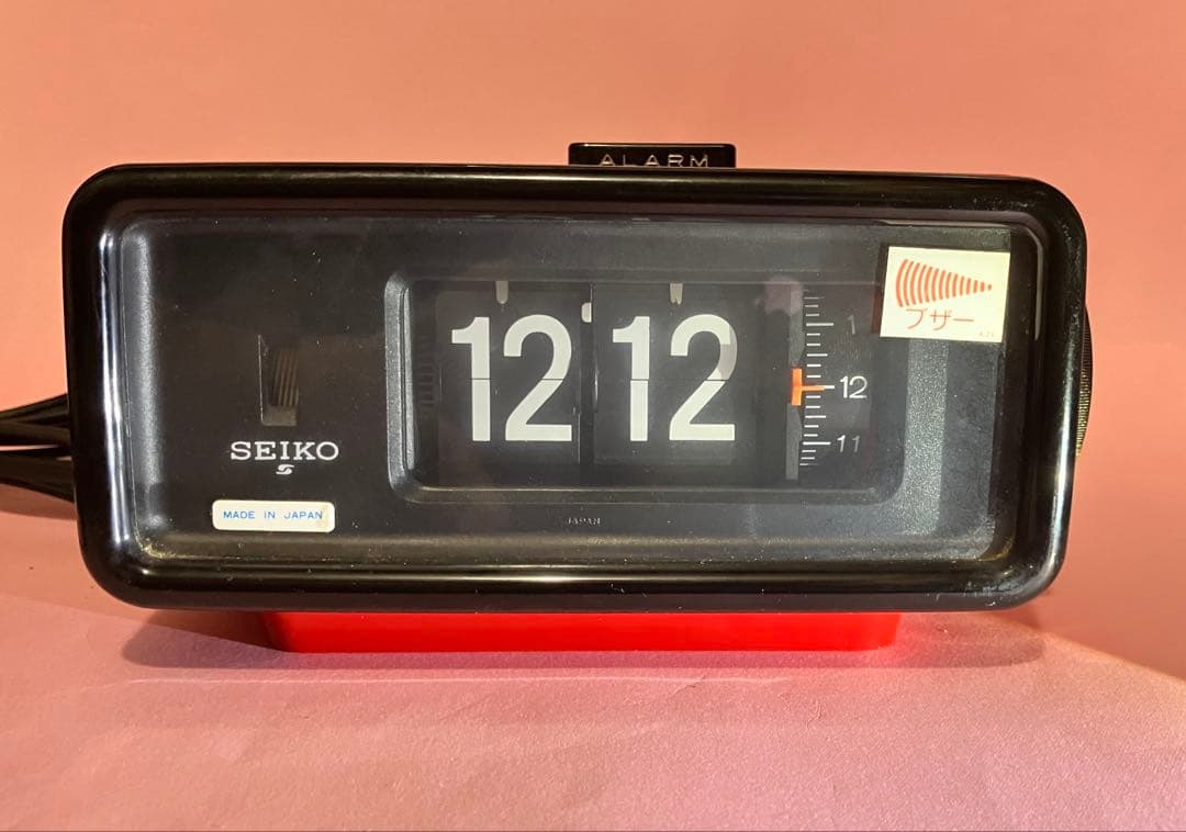 再度大幅値下昭和レトロ1979年SEIKOパタパタ時計 昭和レトロ ビンテージ