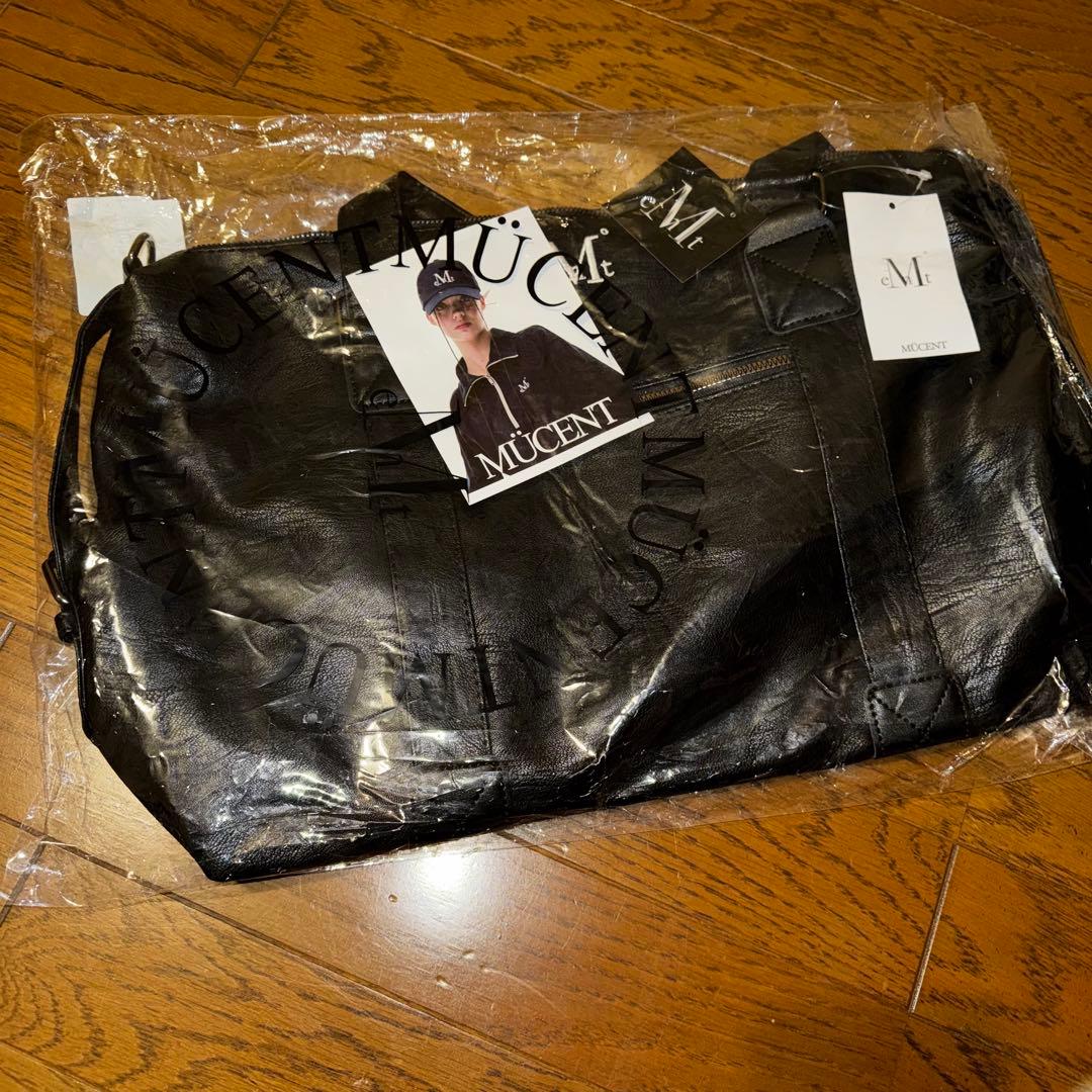 MUCENT プライムリンクルレザートートバッグ ショルダーバッグ