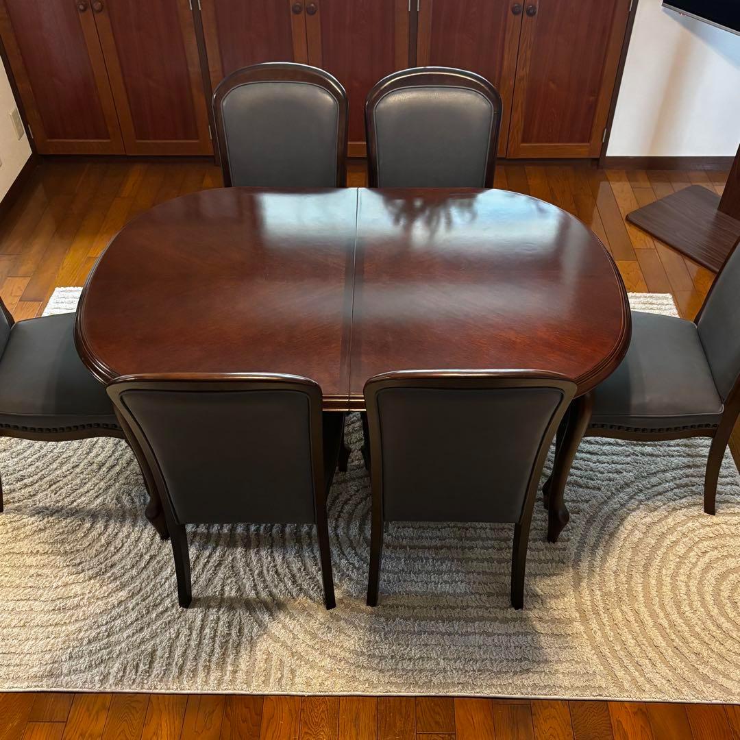 直接歓迎！！　maruni　マルニ ベルサイユシリーズ　ダイニングテーブルのみ