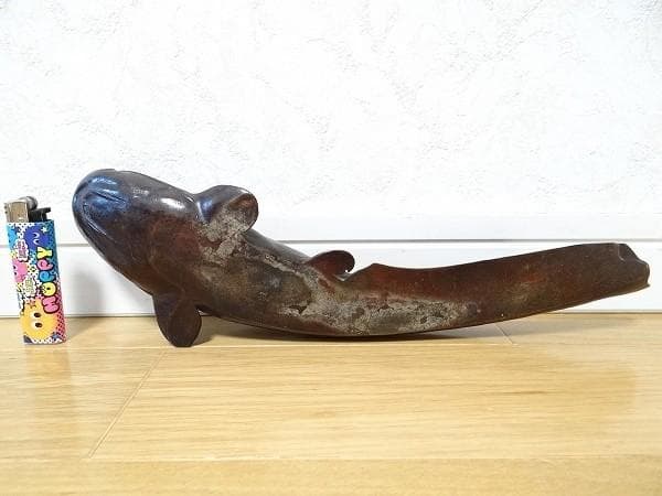 希少 アンティーク 杜六 ナマズ ブロンズ オブジェ 料亭 お店 縁起物