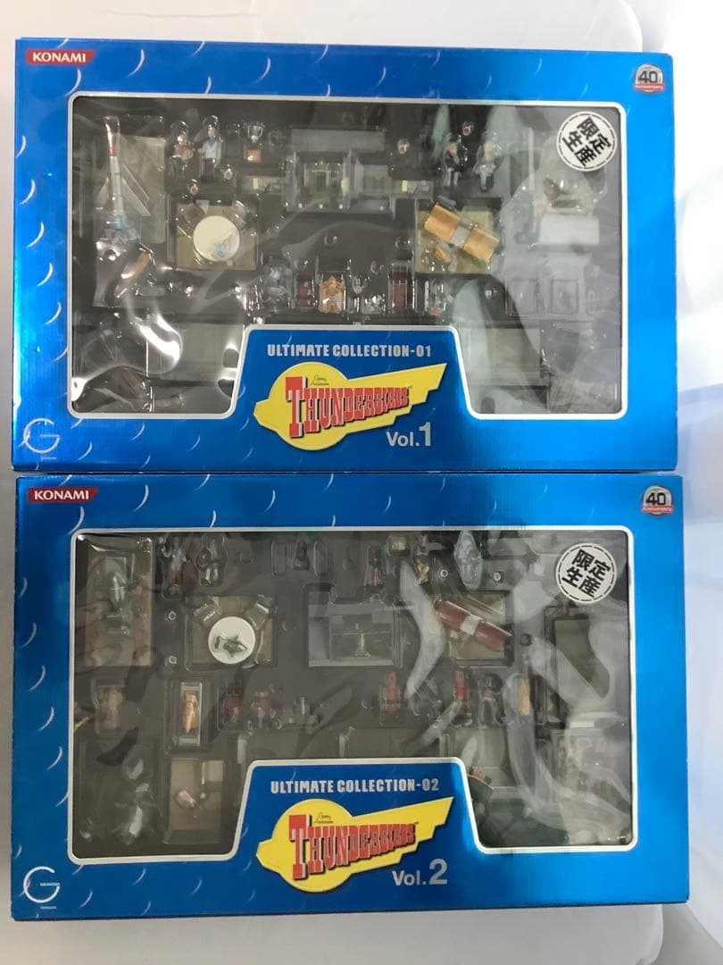 コナミ サンダーバード アルティメットコレクション Vol.1＋Vol.2 完品 Amazon | サンダーバード コナミ アルティメット コレクション Vol.1