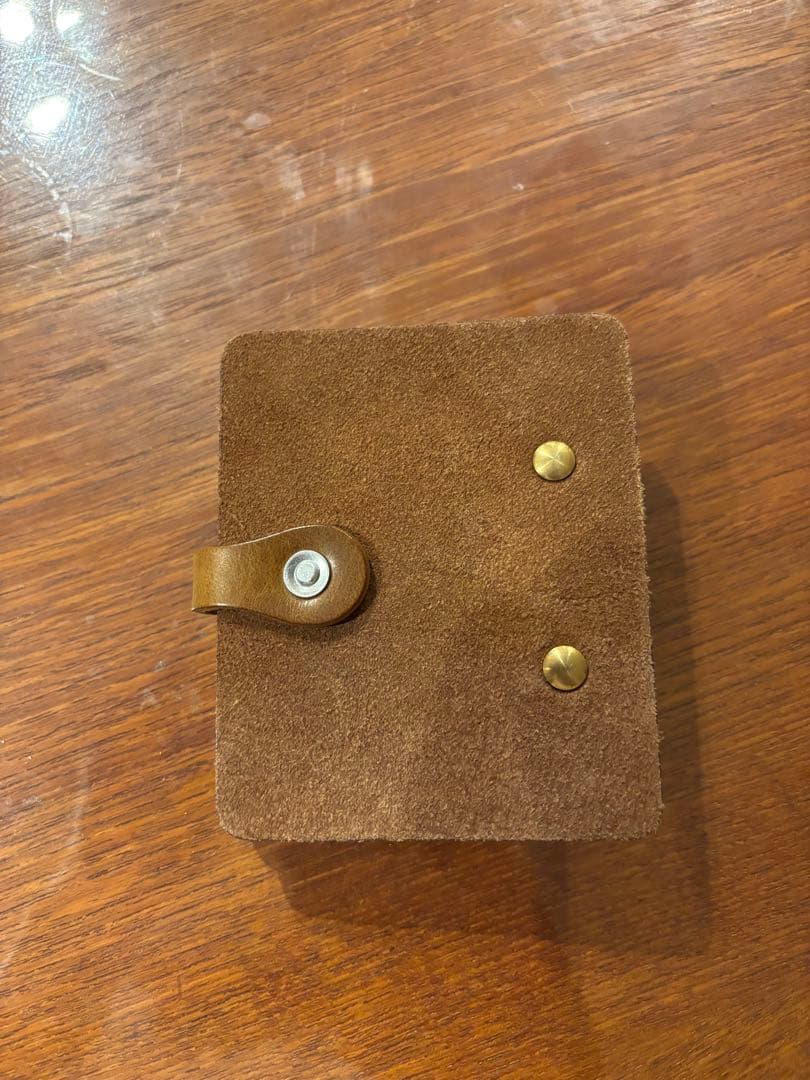 ダブルアールエル　手帳カバー　ラルフローレン　RRL レザー　手帳