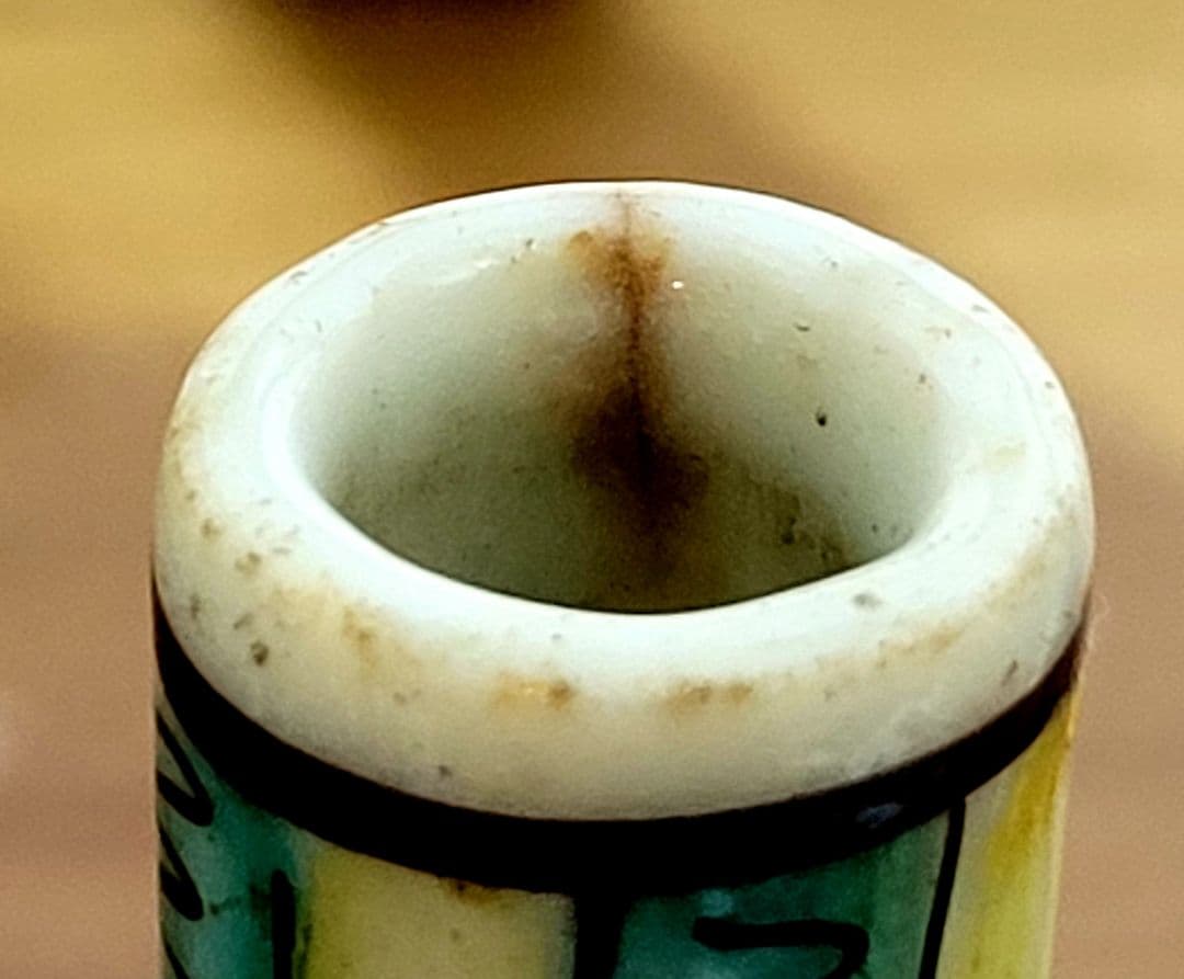 時代物 伊万里焼 色絵、御神酒徳利一対 骨董品、美術品