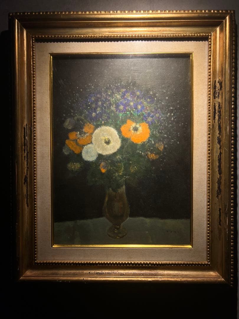 油彩画 【静物画】サインあり作者不詳