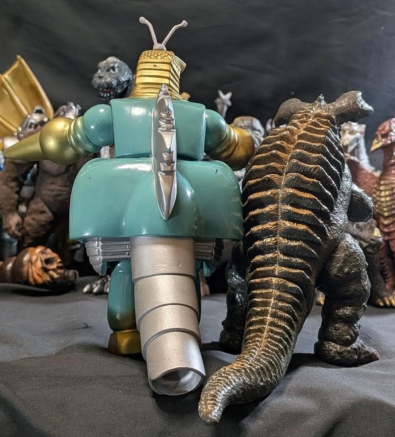 昭和ゴジラ 東宝チャンピオンまつり（バンダイ）ソフビコンプリート19体セット