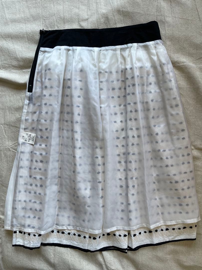 ミナペルホネン hope rain スカート 38